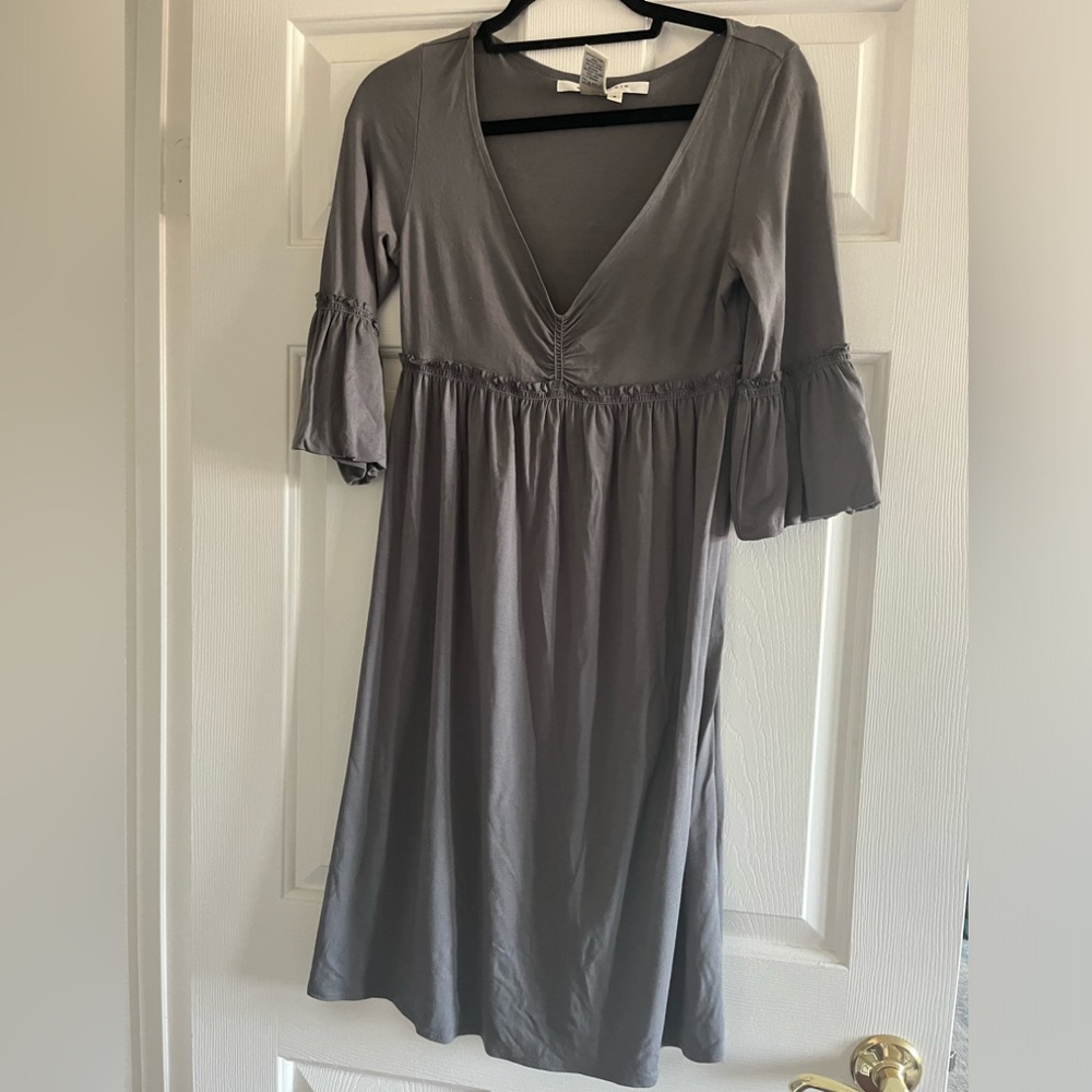 (2 for $10) Gray dress max studio size small